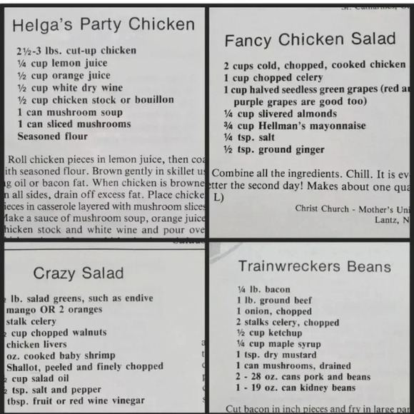 Vintage Canadian Cookbook: Anglican Church Ladies Recipes (1989) - Picture 8 of 12